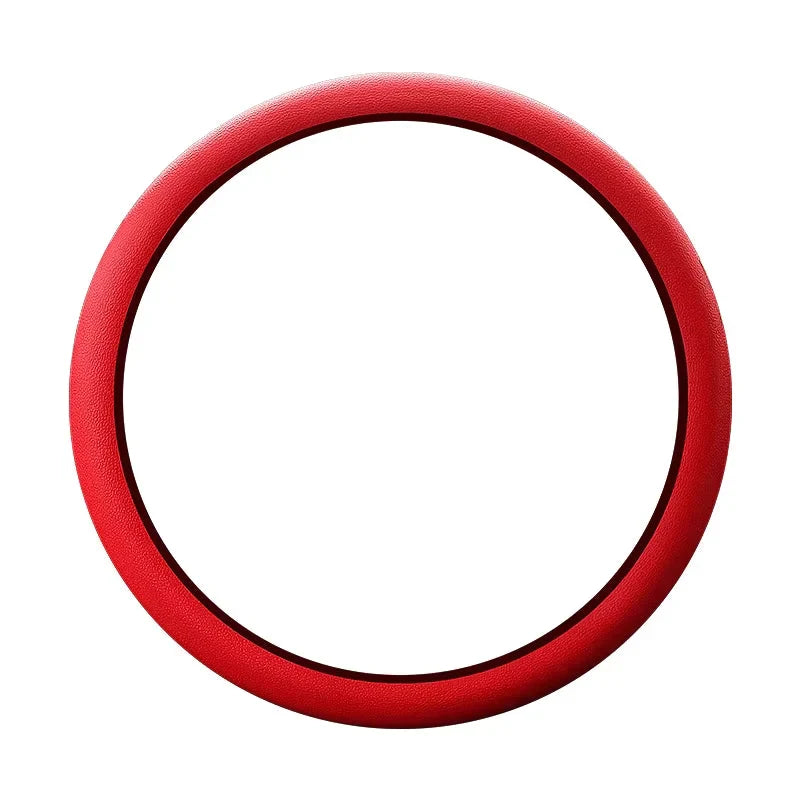 Steering Wheel Cover | Textured Silicone Non-Slip | Elastic Stretch Fit