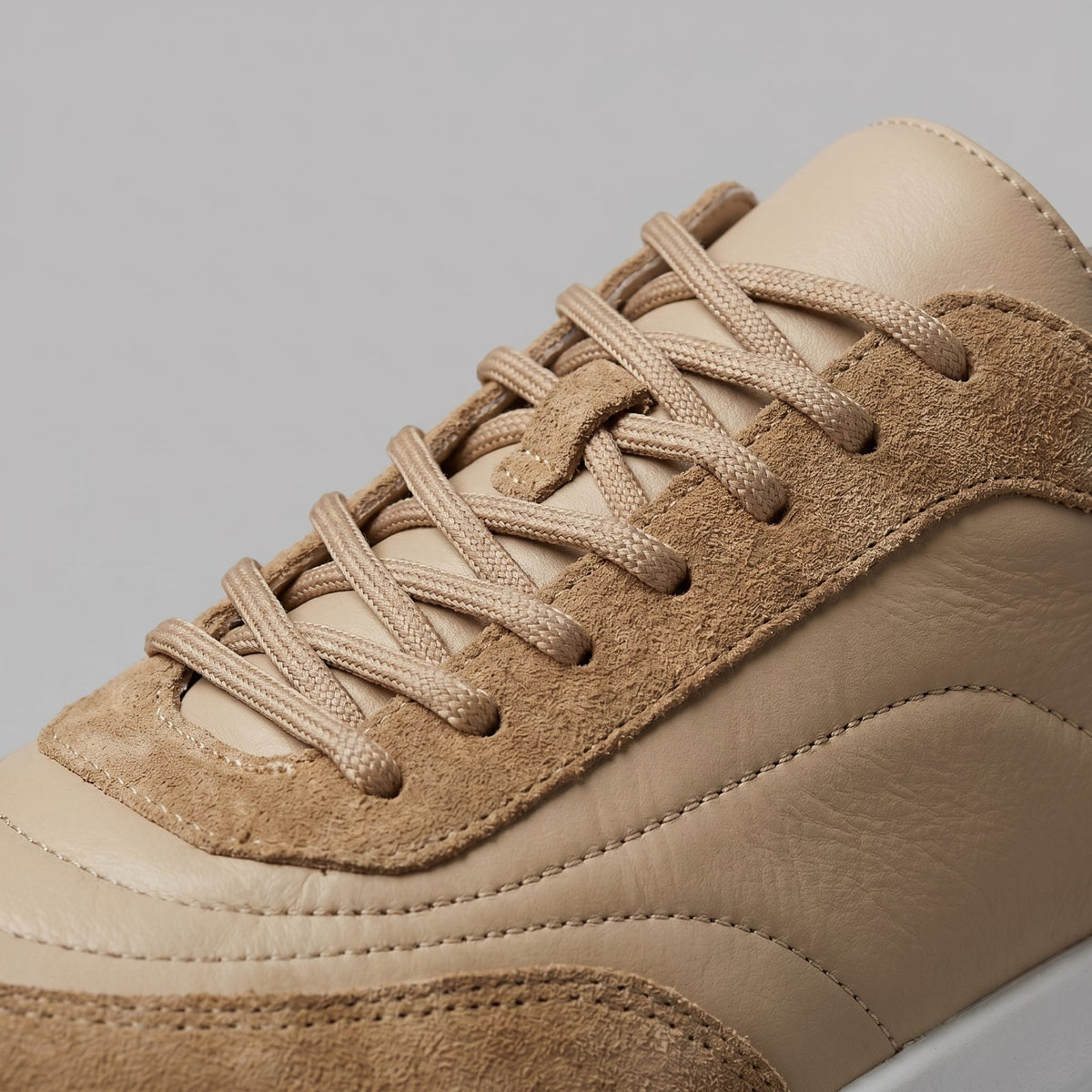 Stellan | Men's Suede Panel Lace-Up Sneakers