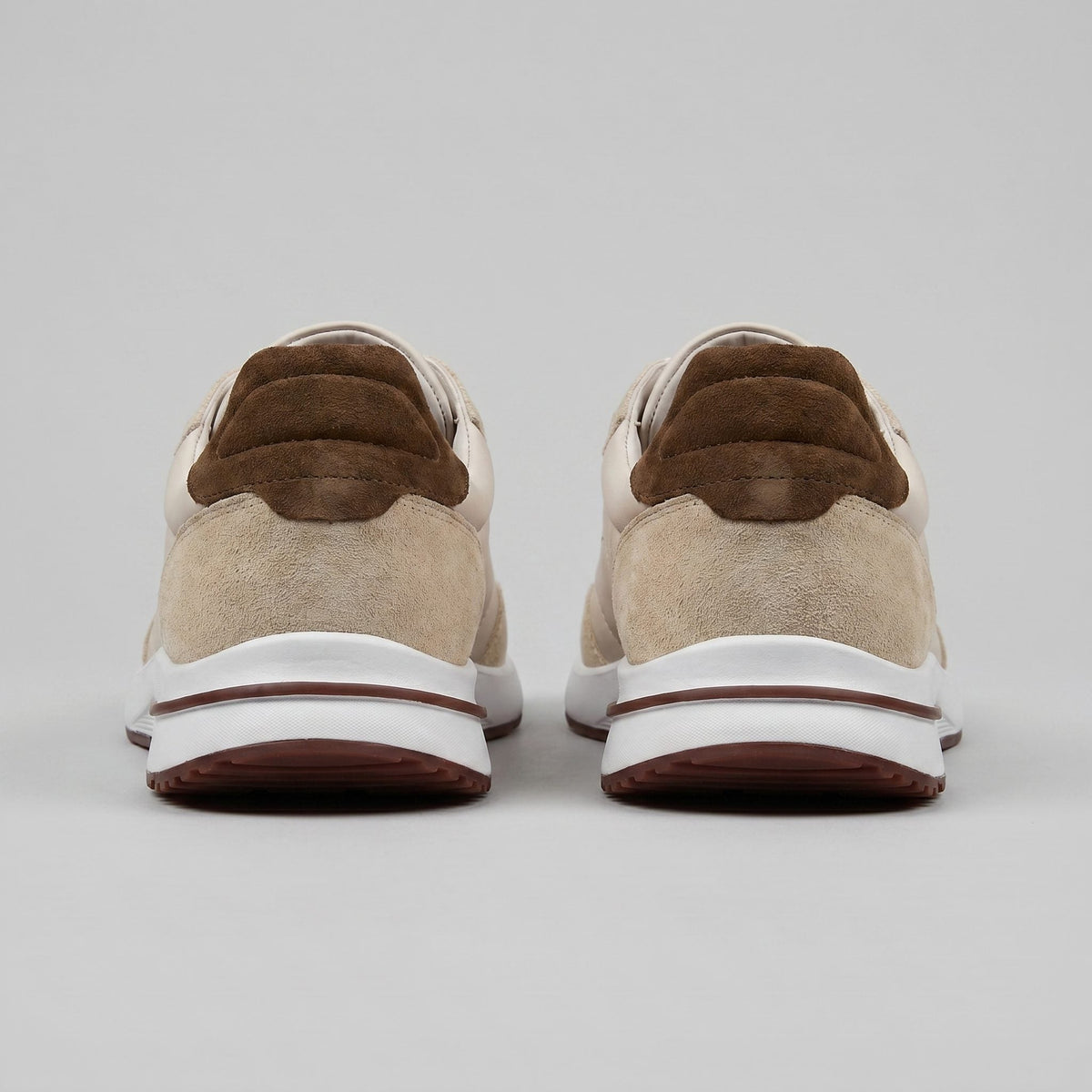 Stellan | Men's Suede Panel Lace-Up Sneakers