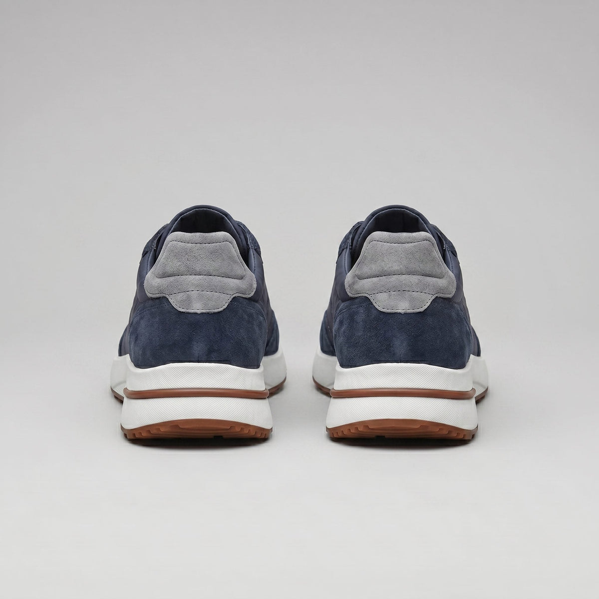 Stellan | Men's Suede Panel Lace-Up Sneakers
