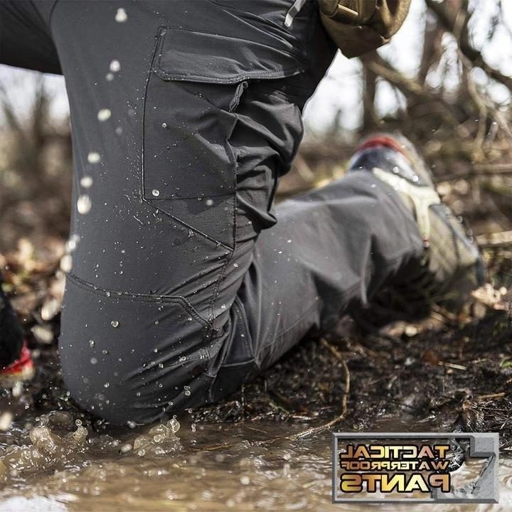 Straight Leg Cargo Pants for Men