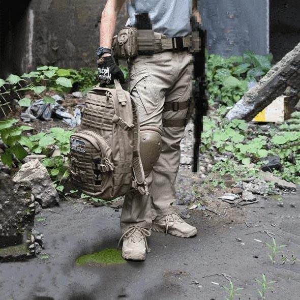 Straight Leg Cargo Pants for Men