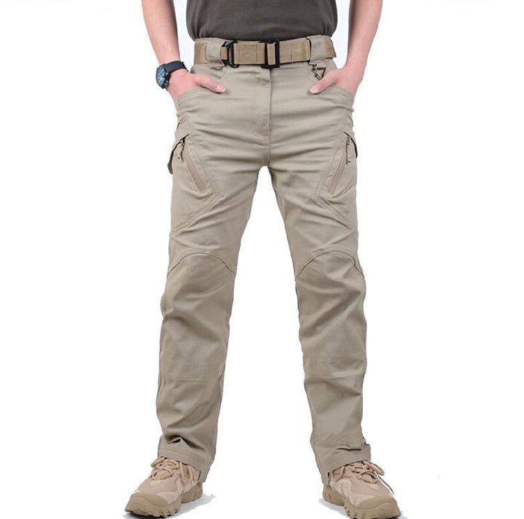 Straight Leg Cargo Pants for Men