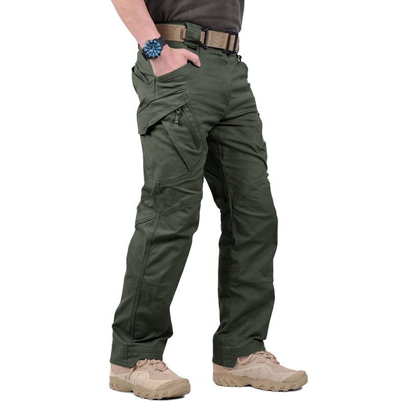 Straight Leg Cargo Pants for Men