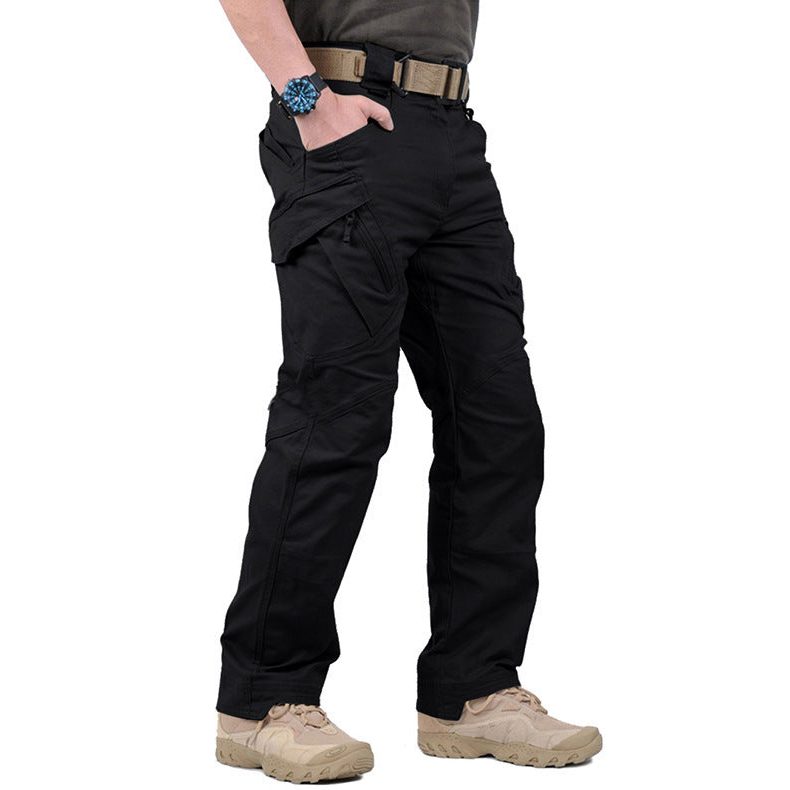 Straight Leg Cargo Pants for Men