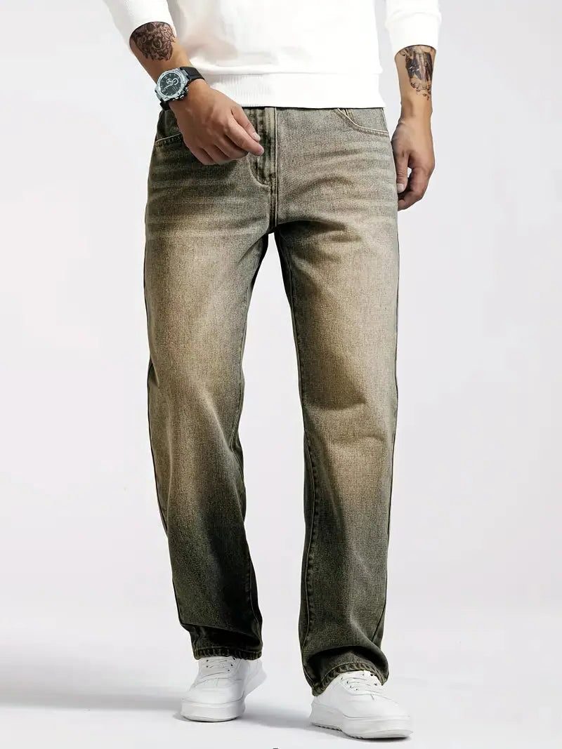 Straight Leg Jeans for Men
