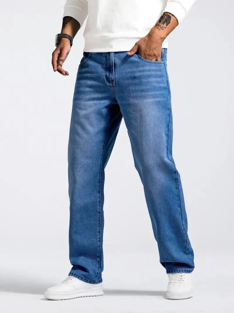 Straight Leg Jeans for Men