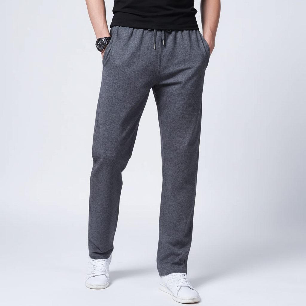 Straight Leg Jogging Trousers for Men