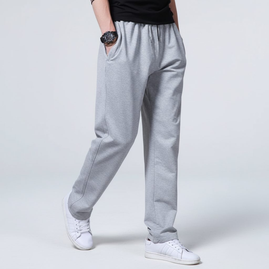 Straight Leg Jogging Trousers for Men