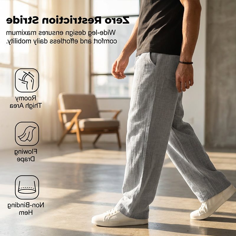 Straight Leg Trousers for Men