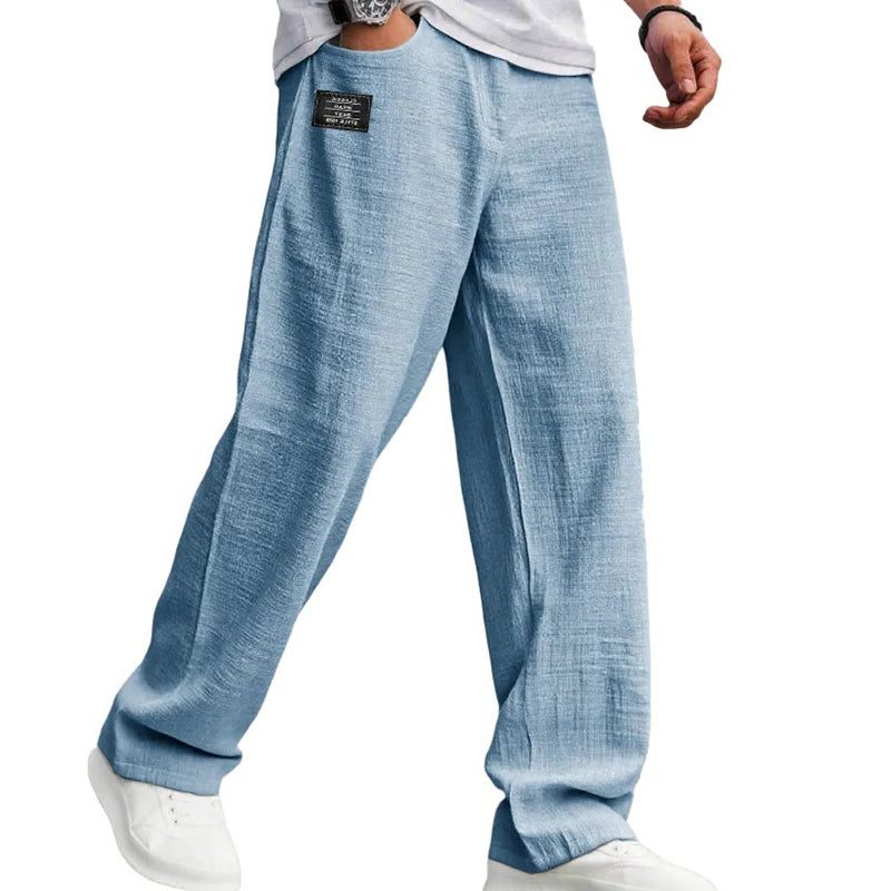 Straight Leg Trousers for Men