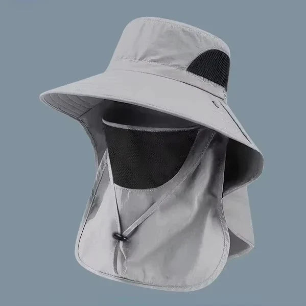 Sun Hat | UV Protection & Detachable Neck Flap
