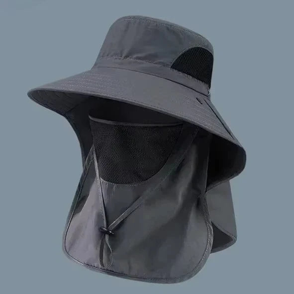 Sun Hat | UV Protection & Detachable Neck Flap