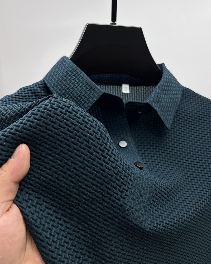 Textured Polo Shirt for Men