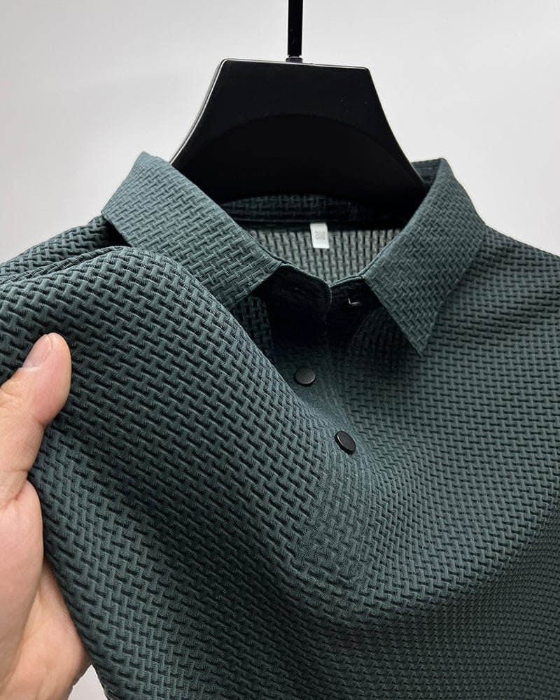 Textured Polo Shirt for Men