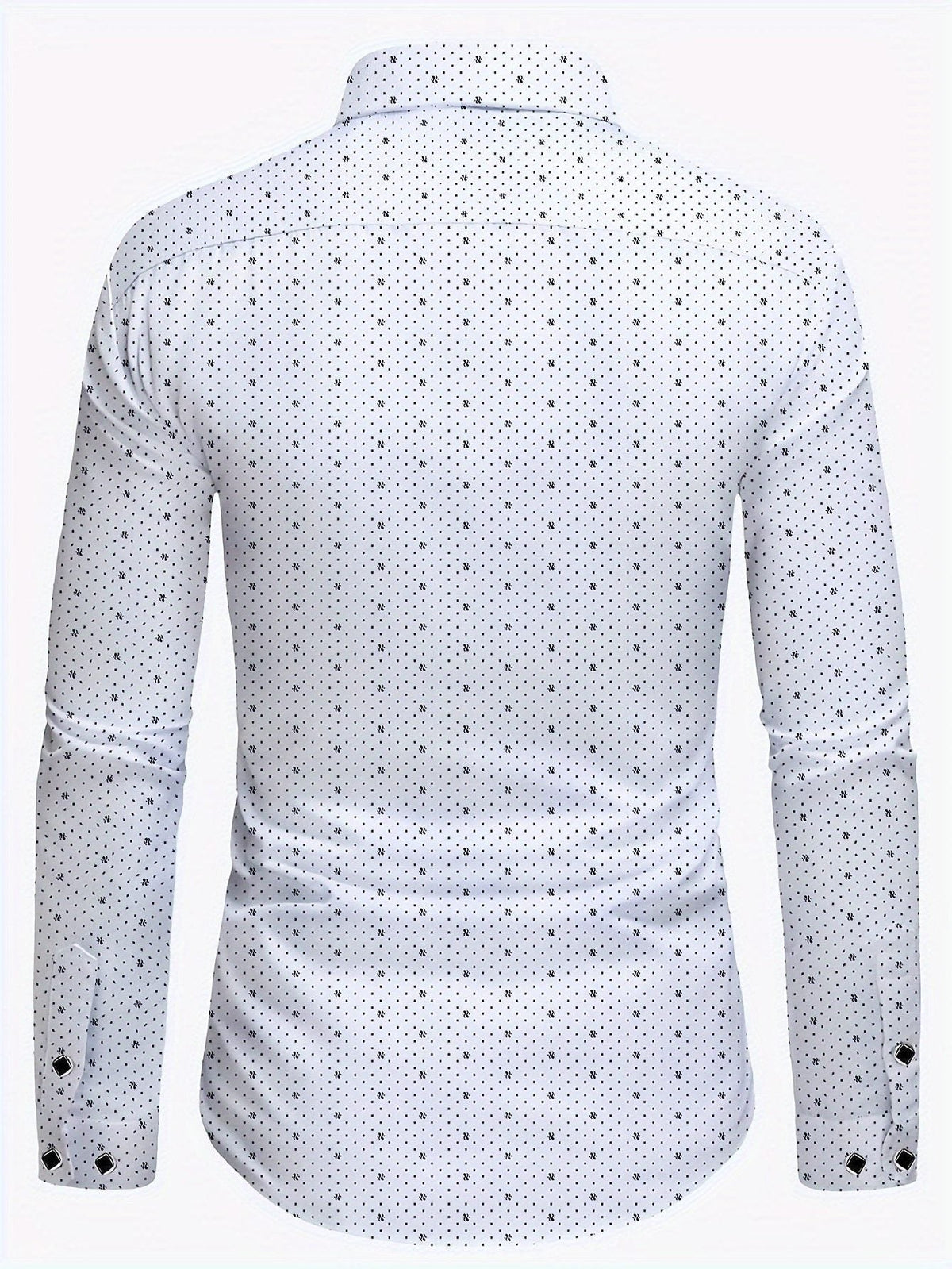 Thaddeus | Men's Slim Fit Button-Down Shirt with Long Sleeves