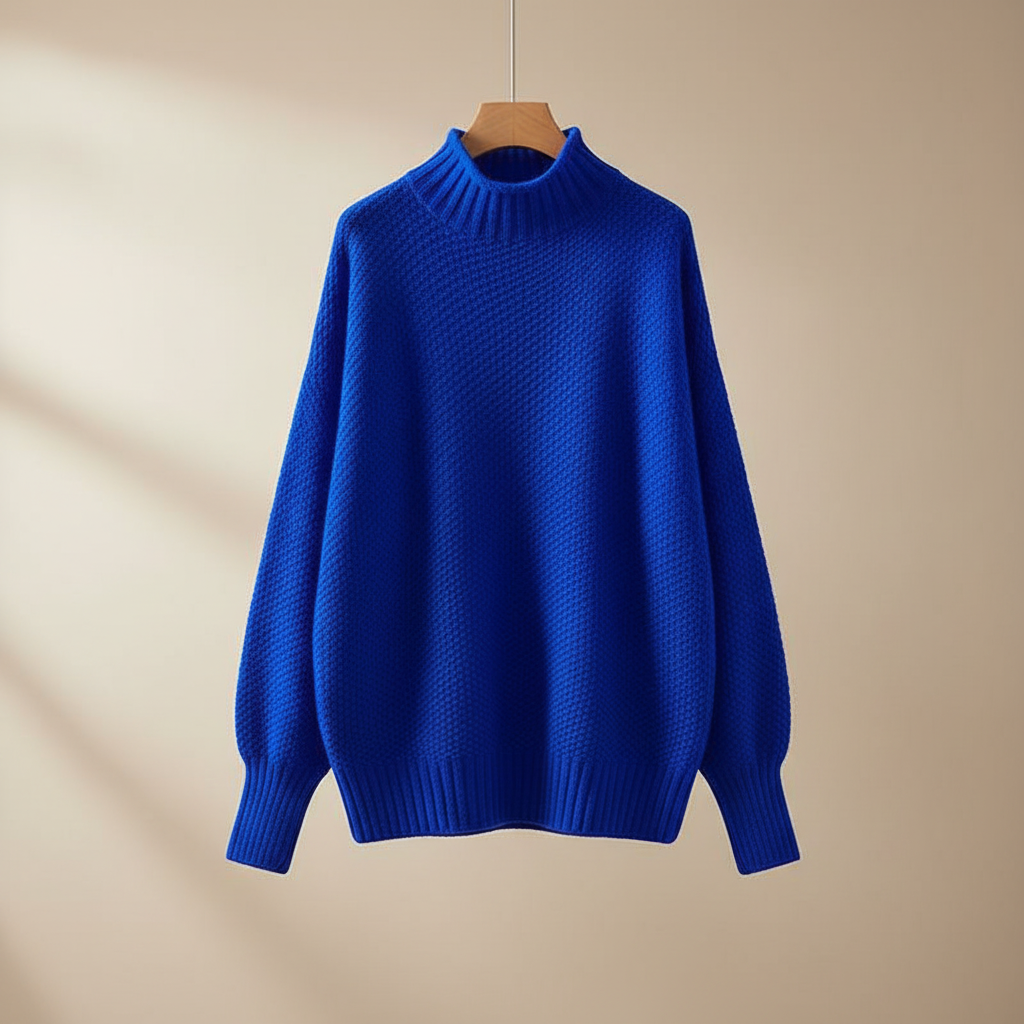 Farrah | Mock Neck Knit Sweater