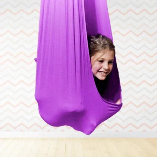 Therapy Swing | Hammock-Style Elastane & Sensory Calming | 100 x 280 cm