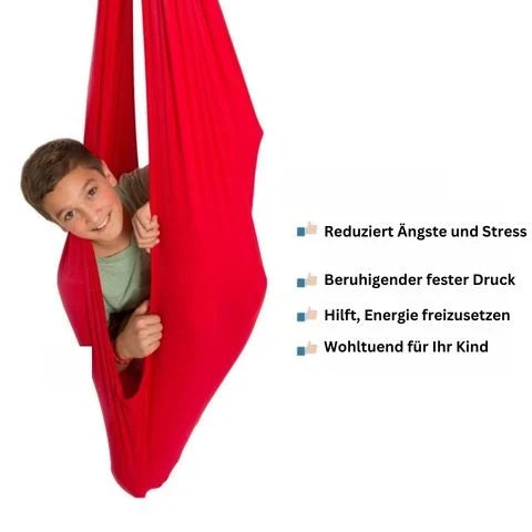 Therapy Swing | Hammock-Style Elastane & Sensory Calming | 100 x 280 cm