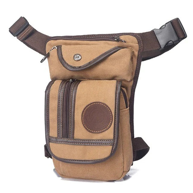 Thigh Bag | Spacious Lightweight Canvas & Adjustable Straps