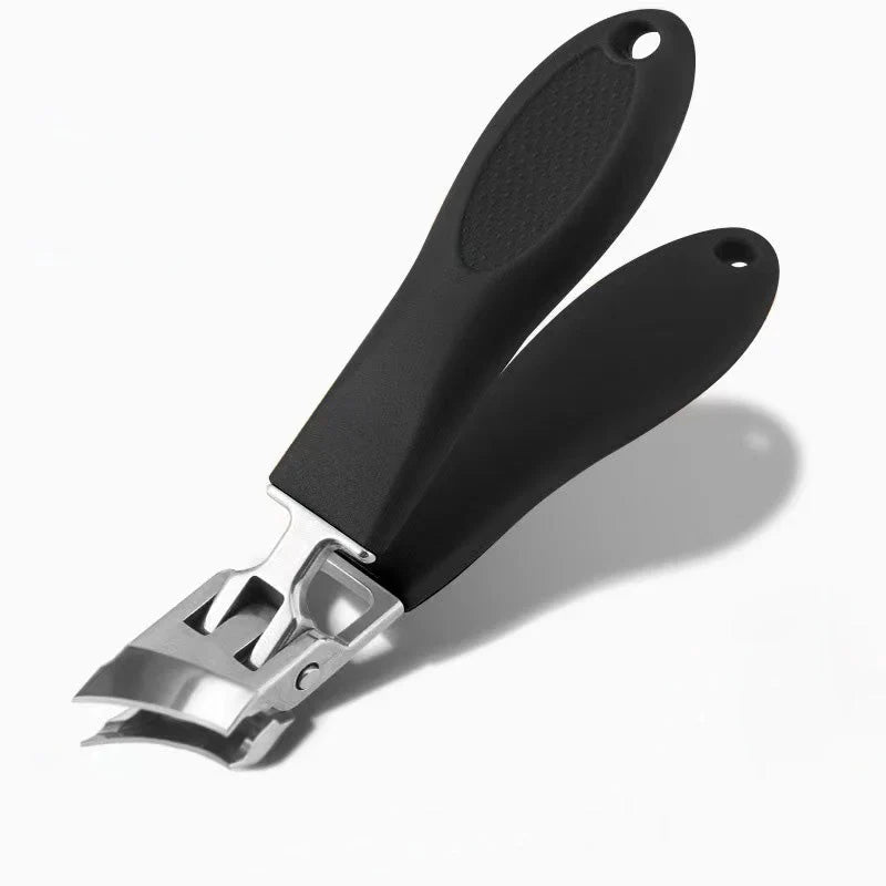 Toenail Clipper | Angled Steel Blades & Anti-Splatter