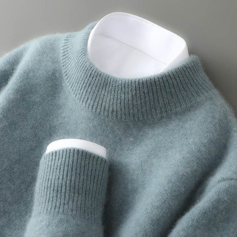 Elijah | Men's Cashmere Sweater Crew Neck Long Sleeve