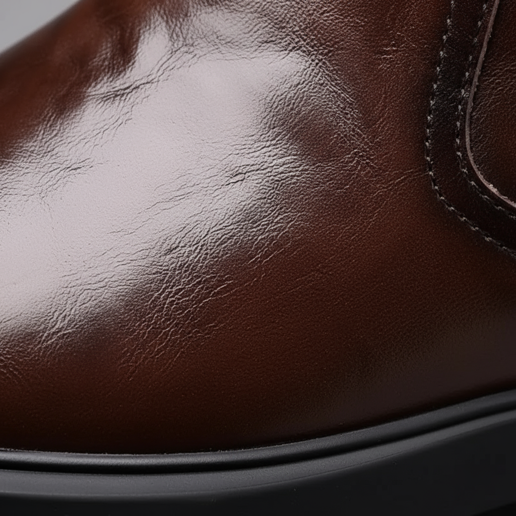 Tommy - Men's Zip-Entry Leather Chelsea Boots