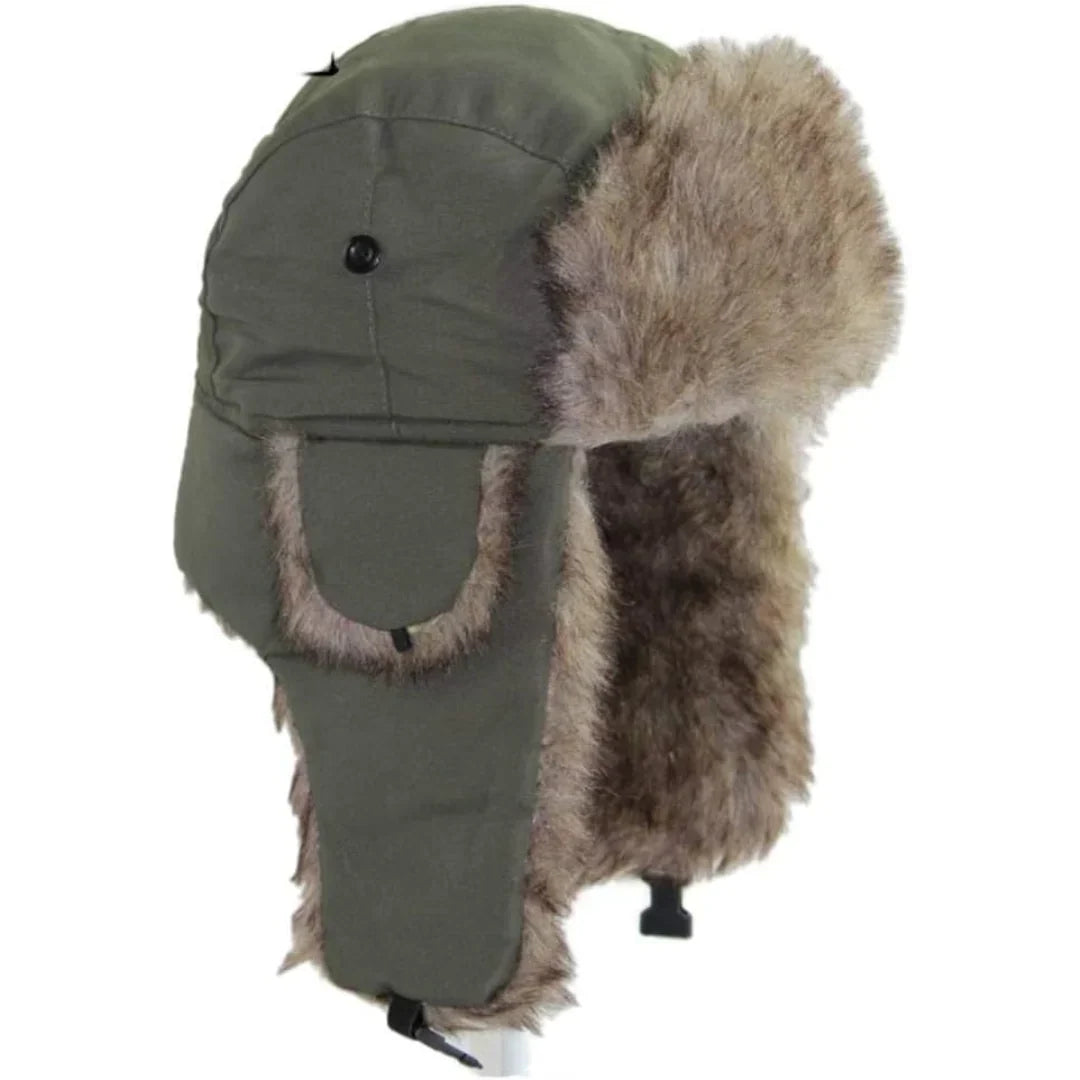 Trapper Hat | Windproof & Water-Repellent Faux-Fur Lined