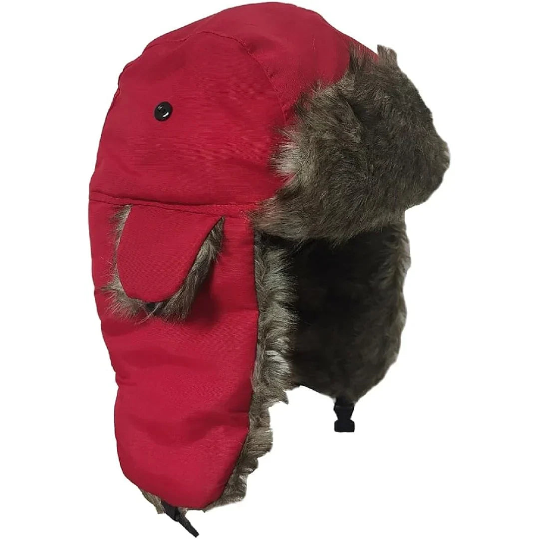 Trapper Hat | Windproof & Water-Repellent Faux-Fur Lined