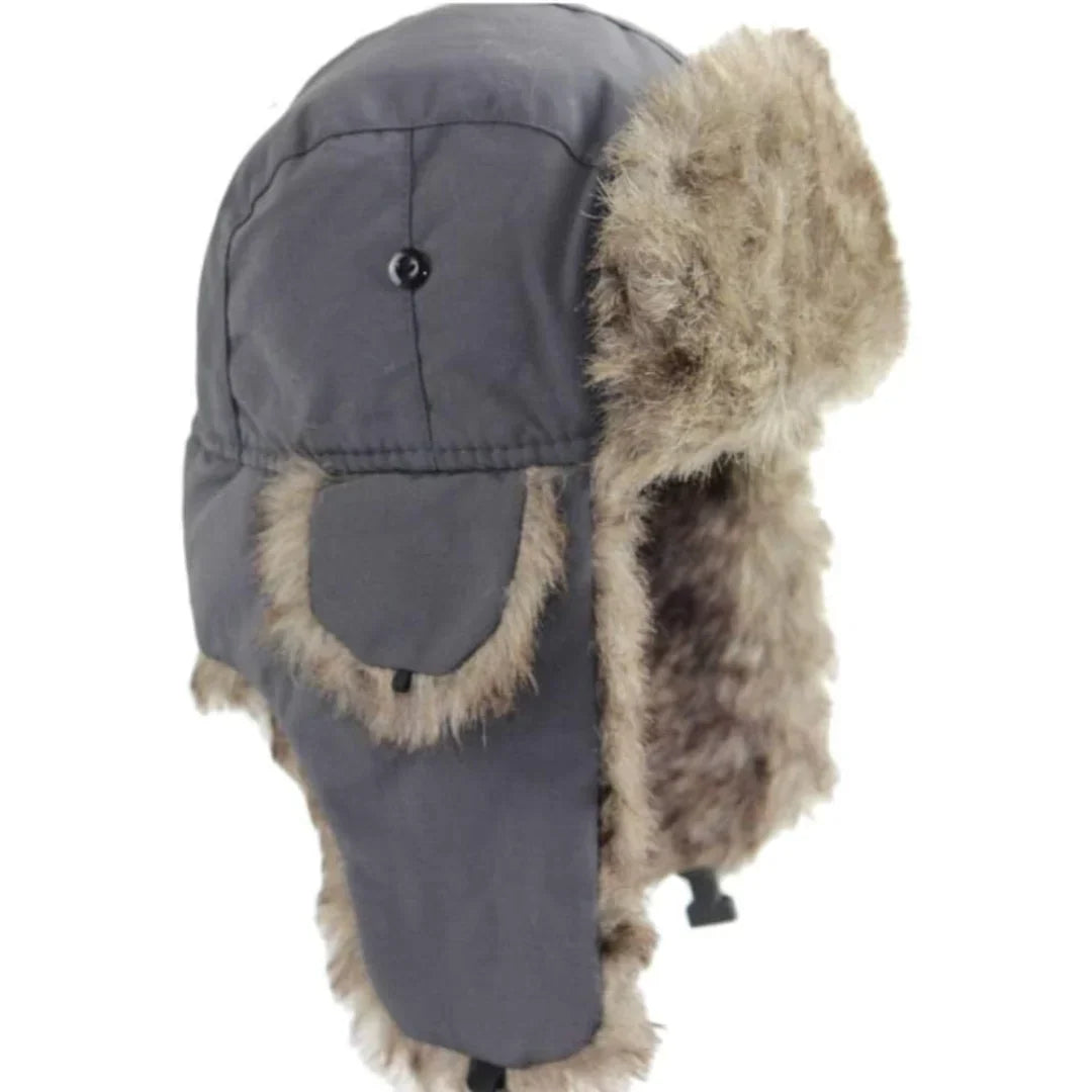 Trapper Hat | Windproof & Water-Repellent Faux-Fur Lined