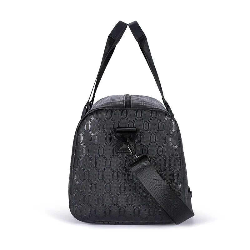 Travel Duffle Bag | Textured Exterior & Weather-Resistant