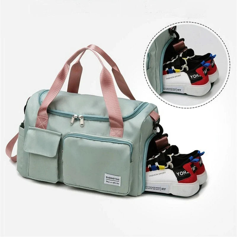 Travel Duffle Bag | Waterproof Oxford & Multi-Pocket