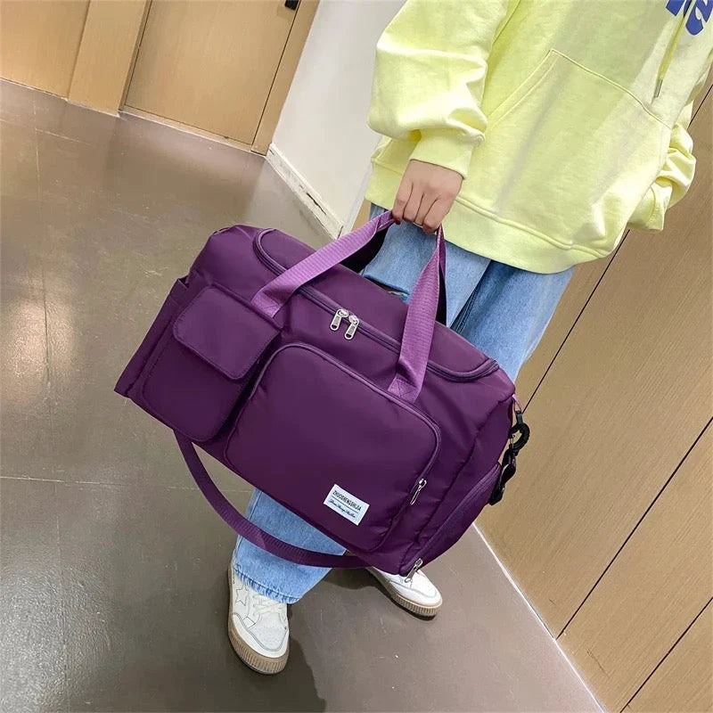 Travel Duffle Bag | Waterproof Oxford & Multi-Pocket
