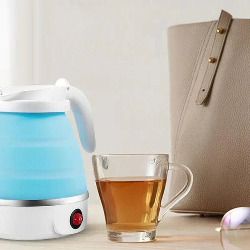 Travel Kettle | Foldable Silicone & Adjustable Temperature | 0.6 L Capacity
