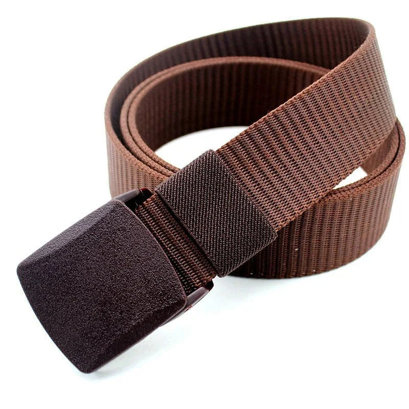 Travel Money Belt | Hidden Zipper Pocket & Anti-Slip Metal Buckle