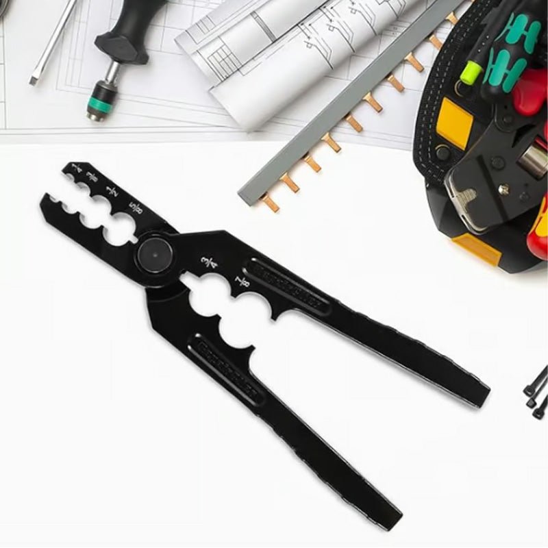 Tube Rounding Pliers - Durable Alloy, 6-Hole Design