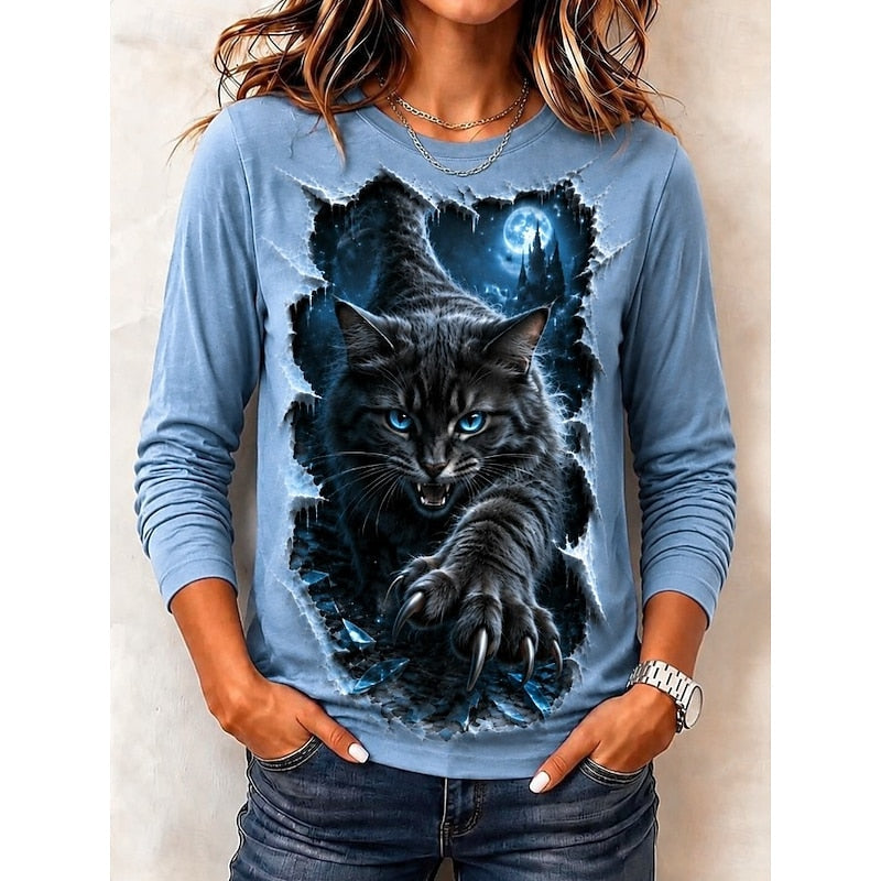 Juliet | Halloween Long Sleeve Fall Graphic Tee