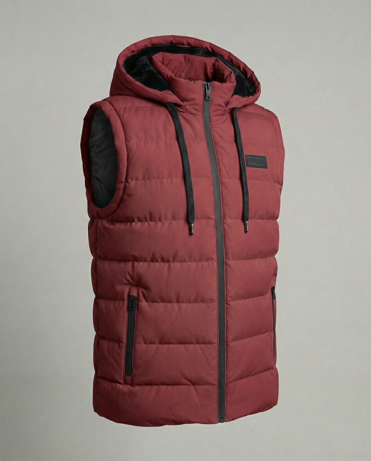 Adrian | Men's Hooded Puffer Vest Sleeveless Quilted