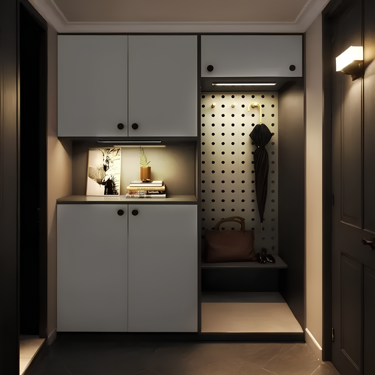 Under Cabinet Lights with Motion Sensor and Magnetic Mount Rechargeable LED Bar
