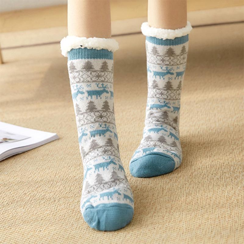 Unisex Slipper Socks with Non-Slip Soles – Warm and Cosy