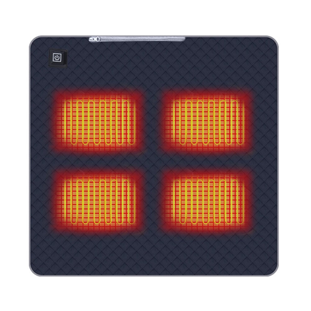 USB Powered Heated Camping Sleeping Pad with Adjustable Temperature and Multiple Heating Zones