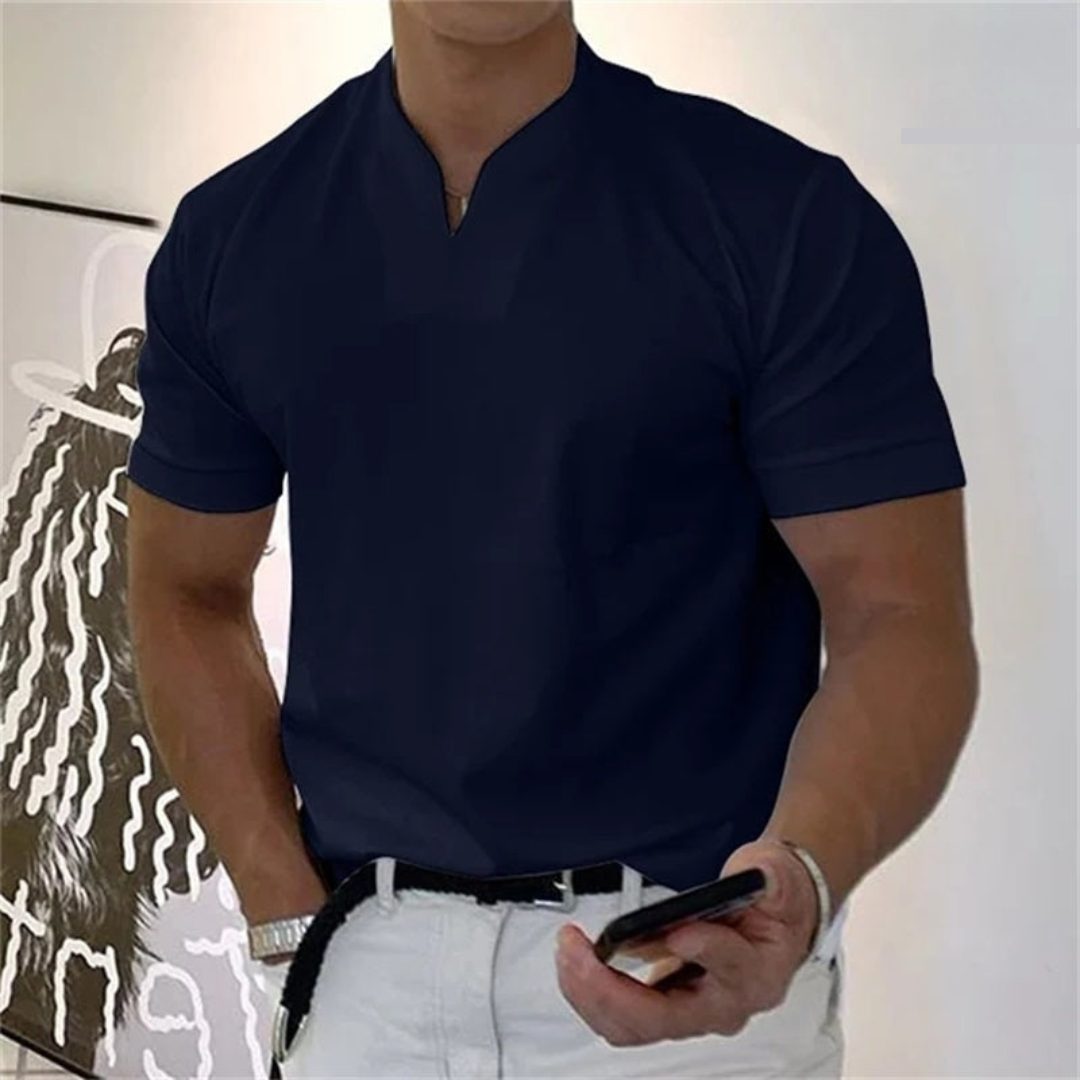 V-Neck Slim Fit T-Shirt for Men