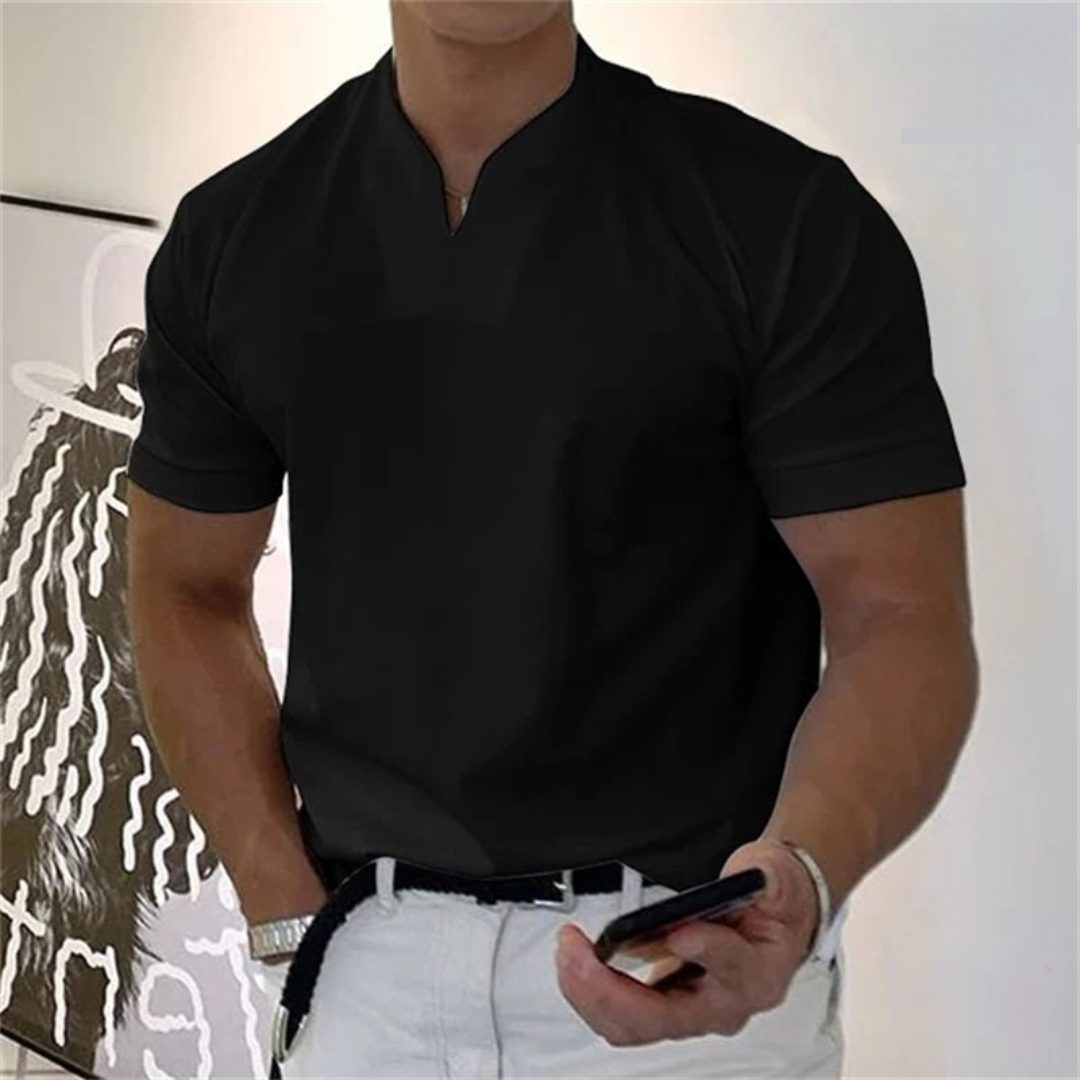 V-Neck Slim Fit T-Shirt for Men