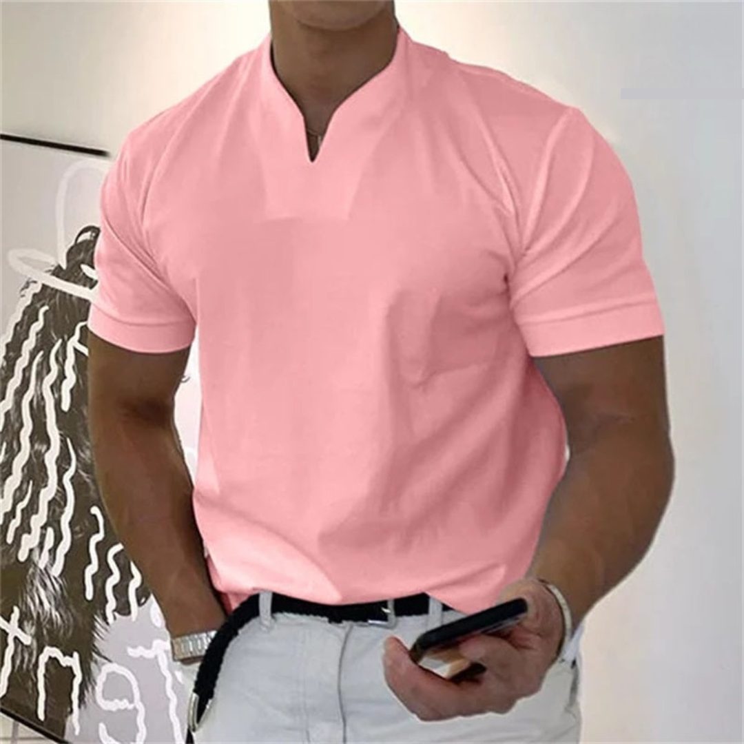 V-Neck Slim Fit T-Shirt for Men
