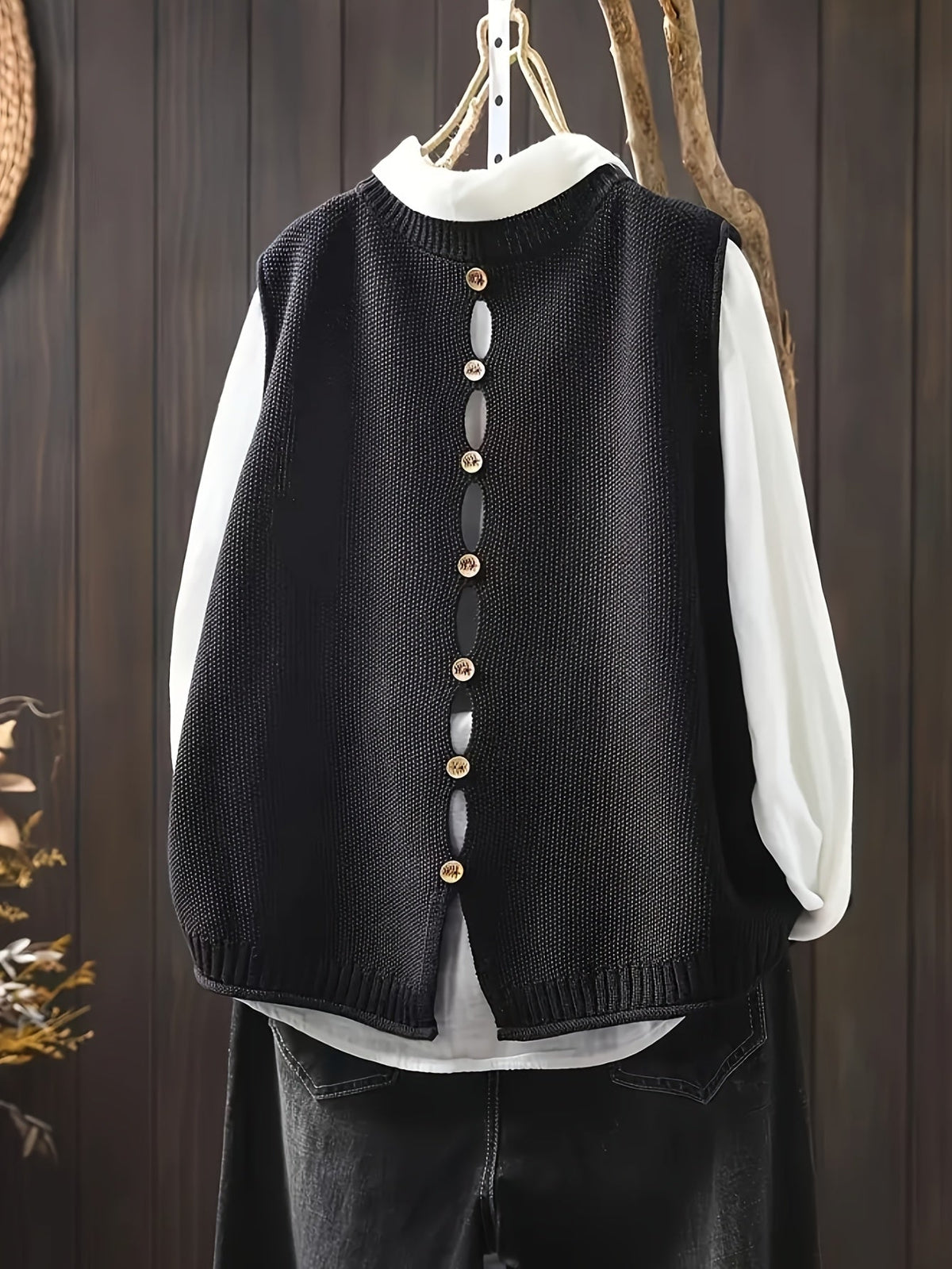 Rhoda | Knit Sweater Vest