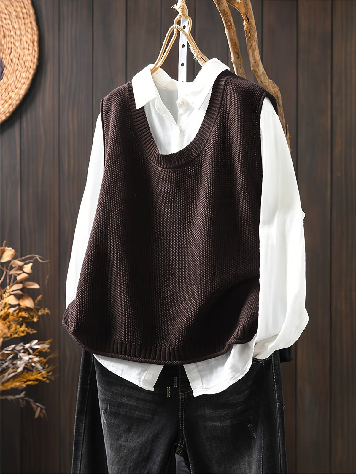 Rhoda | Knit Sweater Vest
