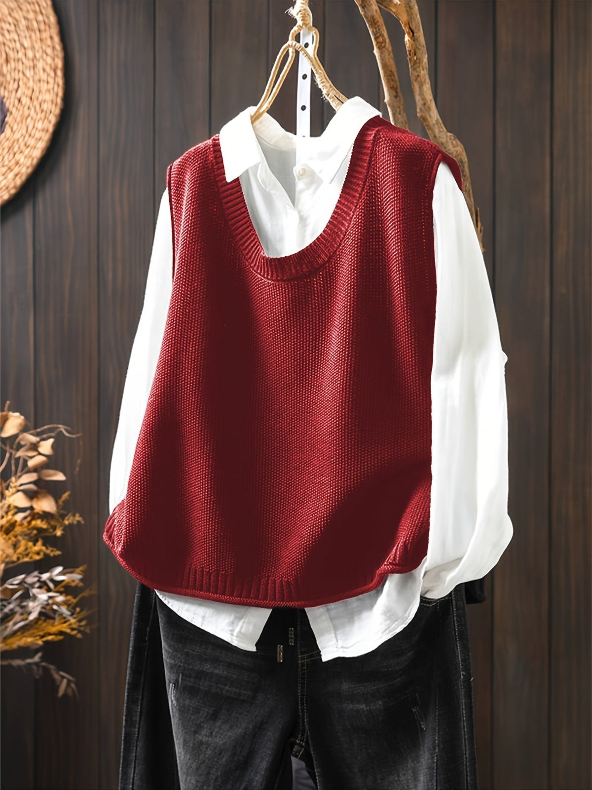 Rhoda | Knit Sweater Vest