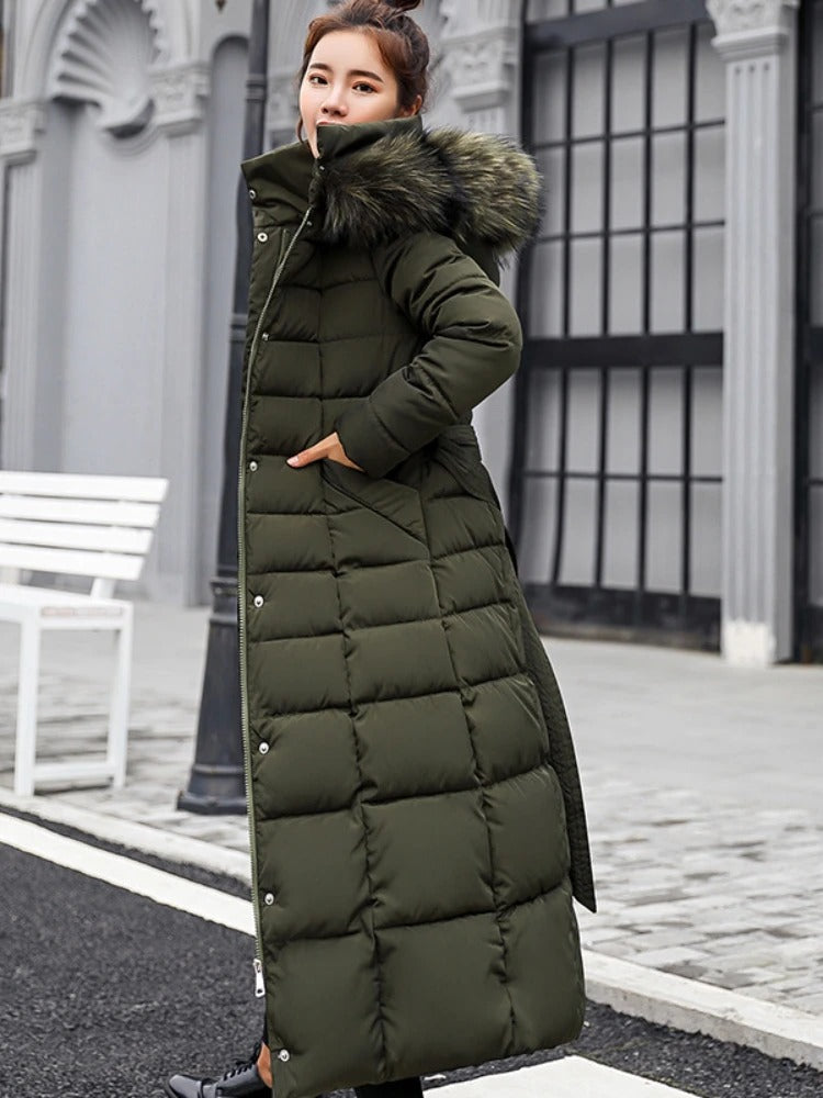 Rhea | Long Winter Puffer Jacket