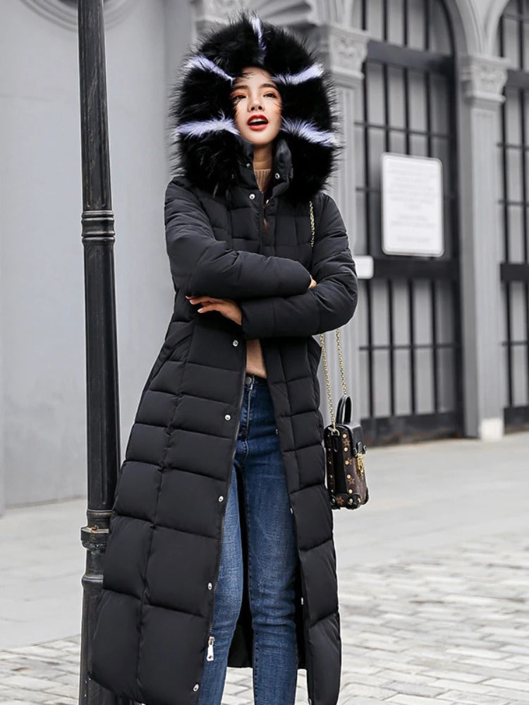 Rhea | Long Winter Puffer Jacket
