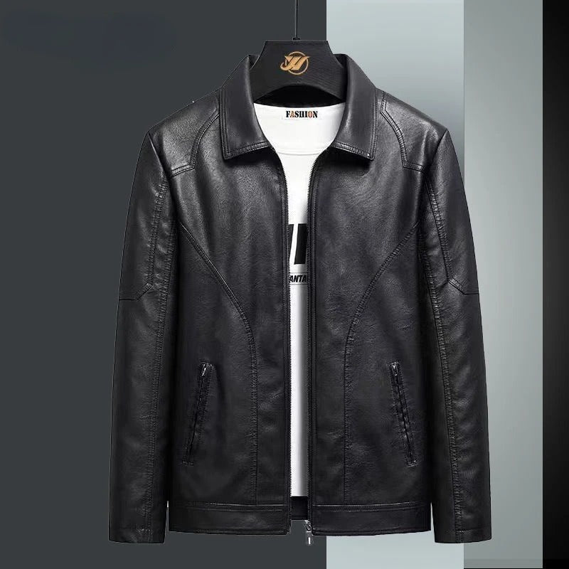 Ravanzo Faux Leather Jacket